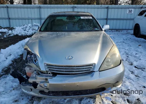 2004 Lexus Es 330 z USA, uszkodzony, nr VIN JTHBA30G945036183
